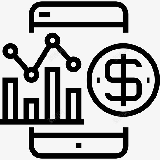 分析金融81线性图标svg_新图网 https://ixintu.com 分析 线性 金融81