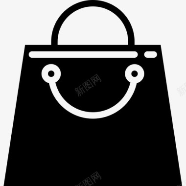 购物袋购物和电子商务7填充图标图标