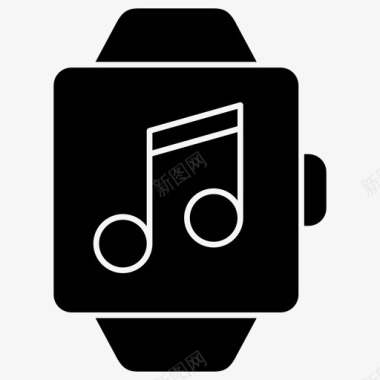 smartwatch音乐音乐播放器smartwatch播放器图标图标