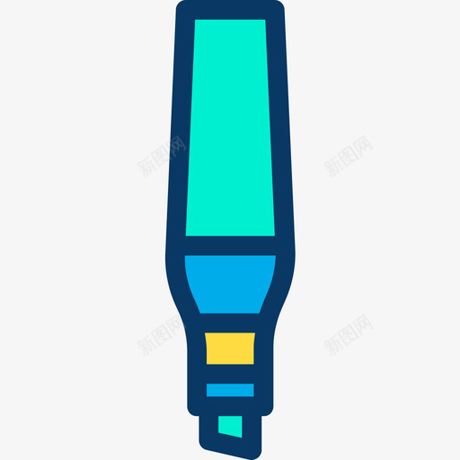 马克笔教育和学校4线颜色图标svg_新图网 https://ixintu.com 教育和学校4 线颜色 马克笔