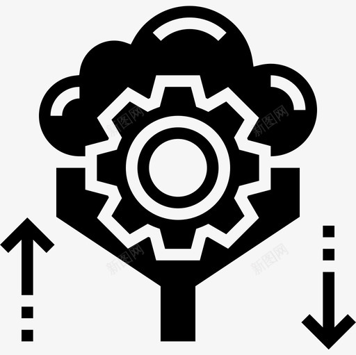 过滤器大数据9字形图标svg_新图网 https://ixintu.com 大数据9 字形 过滤器