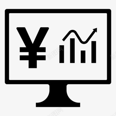 日元仪表盘分析图表图标图标