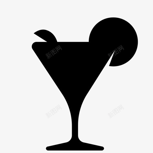 鸡尾酒酒饮料图标svg_新图网 https://ixintu.com 我们喝吗 玻璃杯 聚会 酒 饮料 鸡尾酒