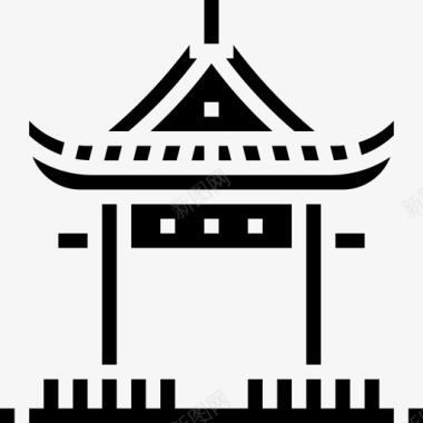 神龛忍者元素雕文图标图标