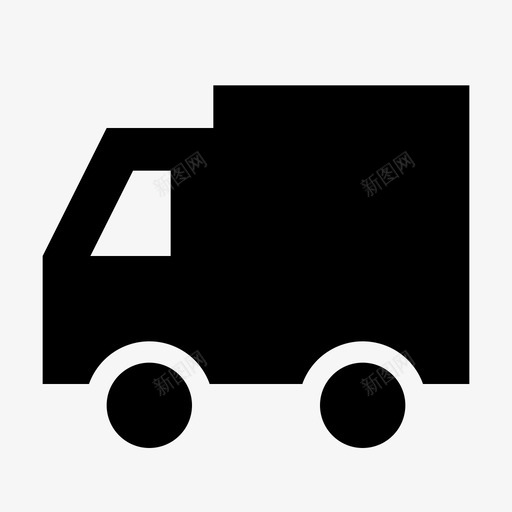 送货卡车金融科技图标svg_新图网 https://ixintu.com 卡车 送货 金融科技