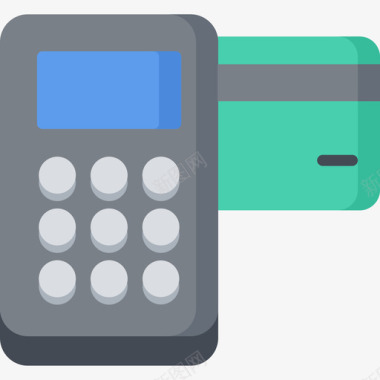信用卡支付电子商务59持平图标图标