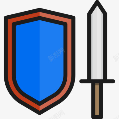 剑武器2线颜色图标图标