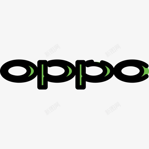 Oppo技术标识线条颜色图标svg_新图网 https://ixintu.com Oppo oppologo 技术标识 线条颜色