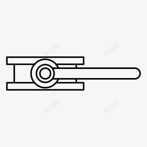 闸阀水龙头液压图标svg_新图网 https://ixintu.com 切断 工业 水龙头 液压 闸阀