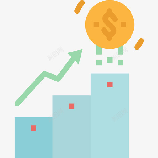 图表营销46扁平图标svg_新图网 https://ixintu.com 图表 扁平 营销46