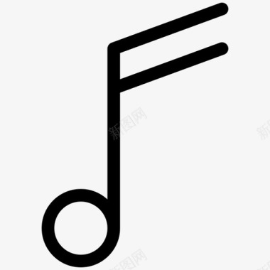 音乐音符音乐提纲图标图标