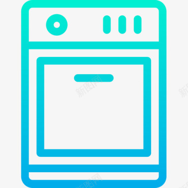 烤箱器具7梯度图标图标