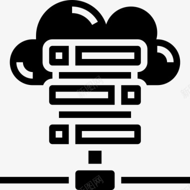 云服务器web托管26glyph图标图标