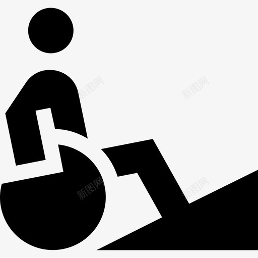 残疾人残疾人援助2已填充图标svg_新图网 https://ixintu.com 已填充 残疾人 残疾人援助2
