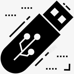 双面经济盘U盘跳转驱动器记忆棒图标高清图片