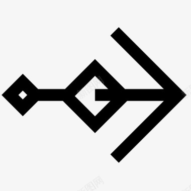 向右箭头指针图标图标