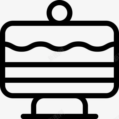 蛋糕48号餐厅直系图标图标