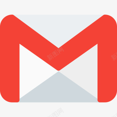Gmail徽标和品牌扁平图标图标