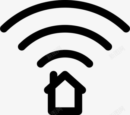 连接建筑住宅图标图标