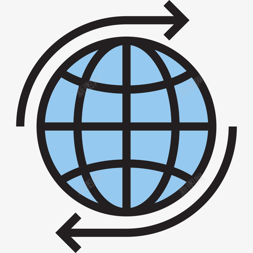 全球商务和办公19线性颜色图标svg_新图网 https://ixintu.com 全球 商务和办公19 线性颜色