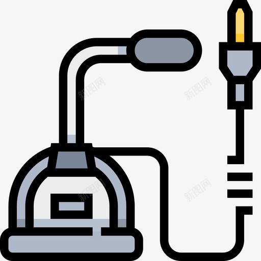 麦克风计算机技术3线性彩色图标svg_新图网 https://ixintu.com 线性彩色 计算机技术3 麦克风