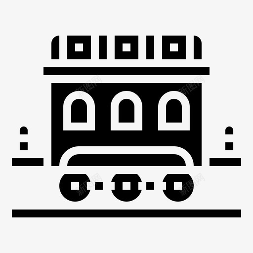 轨道运输符号图标svg_新图网 https://ixintu.com 轨道运输符号