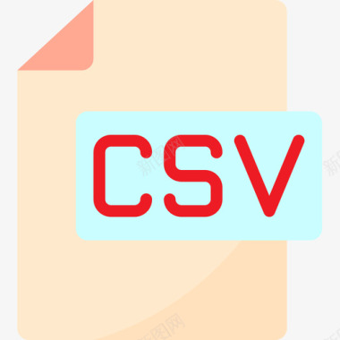 Csv文件10平面图标图标