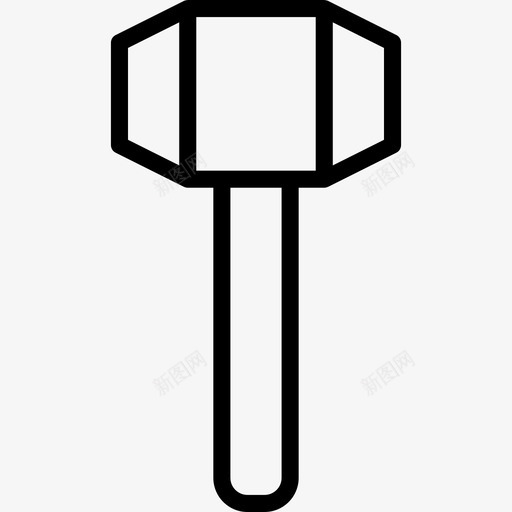 锤40号工具梯度图标svg_新图网 https://ixintu.com 40号工具 梯度 锤
