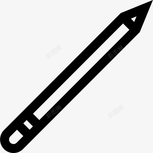 铅笔平面师11直线型图标svg_新图网 https://ixintu.com 平面设计师11 直线型 铅笔