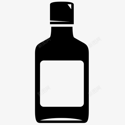 威士忌瓶酒精波旁威士忌图标svg_新图网 https://ixintu.com 喝 威士忌瓶 我们喝吗 波旁威士忌 酒精