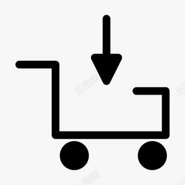 购物车购买购物篮销售图标图标