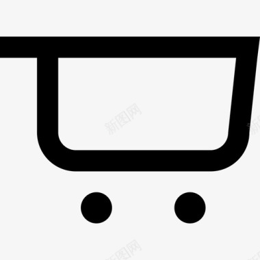 购物车商业在线商店图标图标