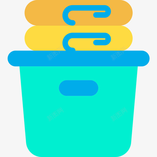 洗衣篮卫生20平的图标svg_新图网 https://ixintu.com 卫生20 平的 洗衣篮