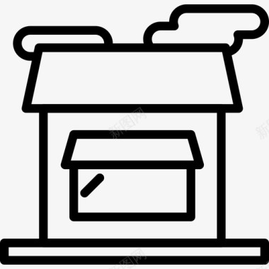 餐厅食品88直系图标图标