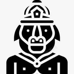 卢塞尔城阿拉梅卢印度教神3铭文图标高清图片
