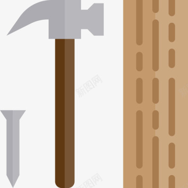 锤子木工16平头图标图标