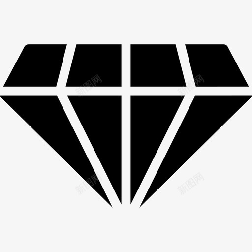 钻石hipster10填充图标svg_新图网 https://ixintu.com hipster10 填充 钻石