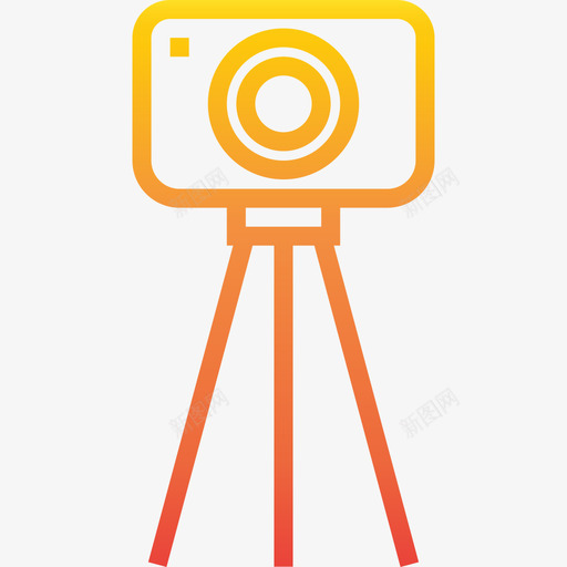 摄影机摄影机8渐变图标svg_新图网 https://ixintu.com 摄影机 摄影机8 渐变