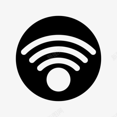 wifi无线互联网路由器图标图标