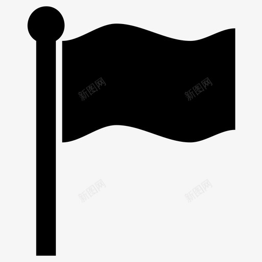 旗帜目标标记图标svg_新图网 https://ixintu.com favicon 别针 国家 报告 旗帜 标记 目标