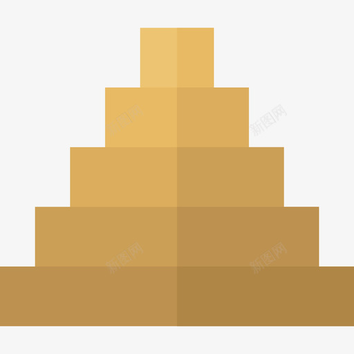 金字塔沙漠平坦图标svg_新图网 https://ixintu.com 平坦 沙漠 金字塔