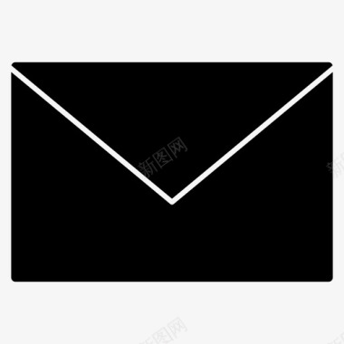 sms电子邮件信封图标图标