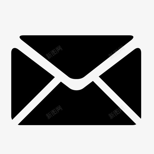 邮件信封gmail图标svg_新图网 https://ixintu.com gmail 信件 信封 邮件
