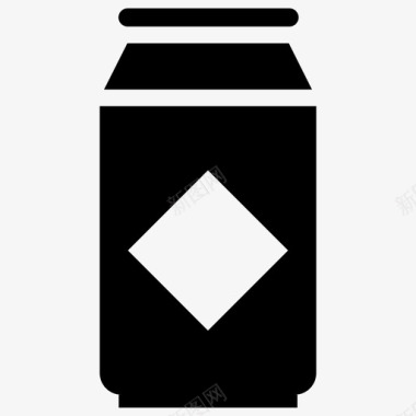 锡包饮料容器罐装饮料图标图标