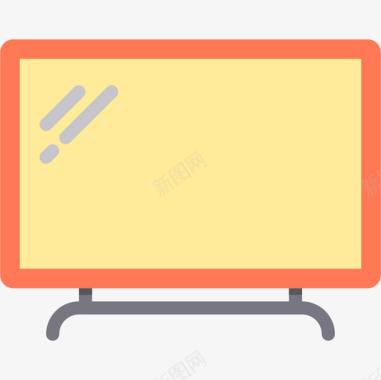 电视电子设备2平板图标图标