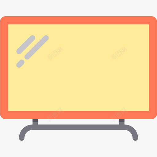 电视电子设备2平板图标svg_新图网 https://ixintu.com 平板 电子设备2 电视