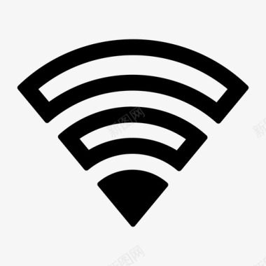 低wifi通信连接图标图标