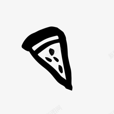 披萨速溶意大利面图标图标
