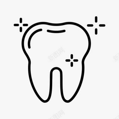 牙齿牙医医疗图标图标