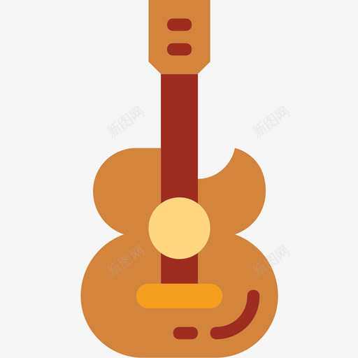 吉他音乐节32平版图标svg_新图网 https://ixintu.com 吉他 平版 音乐节32